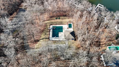 Aerial view at 8333 Tequista Circle, Indianapolis, IN