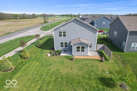 Backyard at 4985 W Burrel Lane, New Palestine, IN