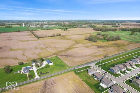 Aerial view at 4985 W Burrel Lane, New Palestine, IN
