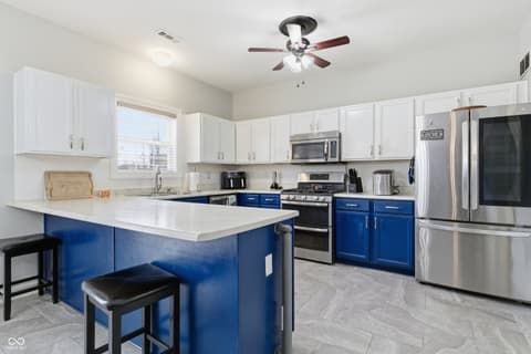 Kitchen at 7517 Wildcat Run Lane, Indianapolis, IN