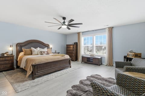 Bedroom at 7517 Wildcat Run Lane, Indianapolis, IN
