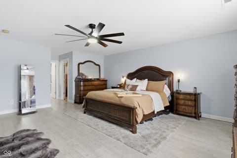 Bedroom at 7517 Wildcat Run Lane, Indianapolis, IN