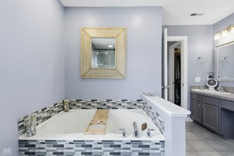 Bathroom at 7517 Wildcat Run Lane, Indianapolis, IN