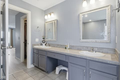 Bathroom at 7517 Wildcat Run Lane, Indianapolis, IN