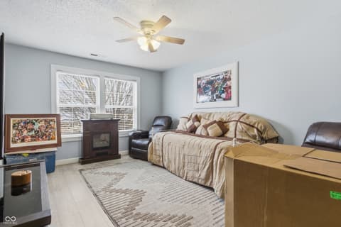 Bedroom at 7517 Wildcat Run Lane, Indianapolis, IN