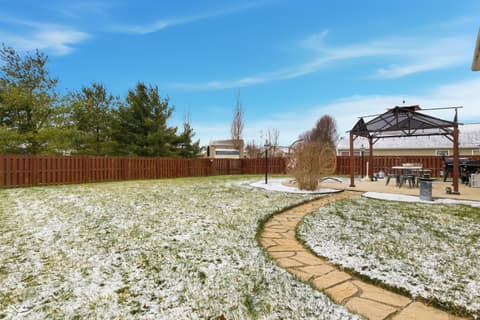 Yard at 7517 Wildcat Run Lane, Indianapolis, IN