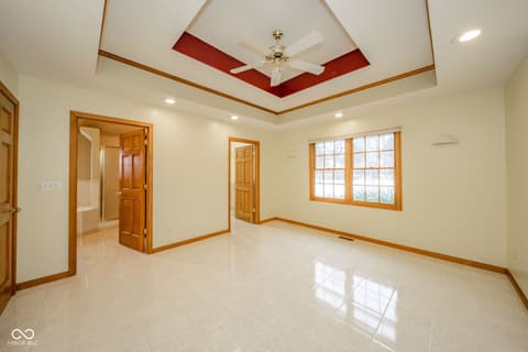 Primary bedroom at 2405 N Wicklow Drive, Muncie, IN