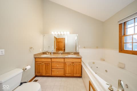 Primary bathroom at 2405 N Wicklow Drive, Muncie, IN