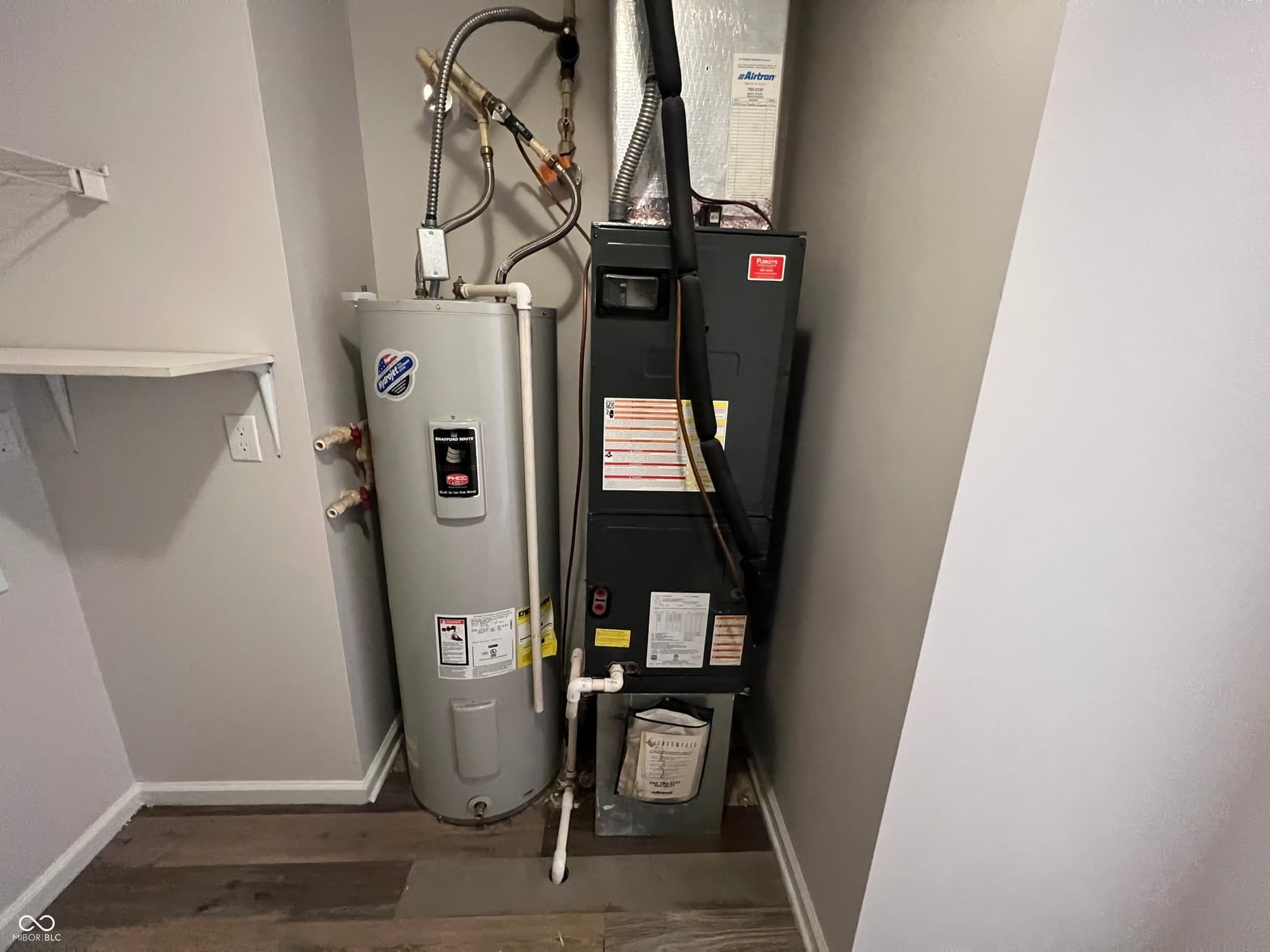 Well-maintained mechanical systems and utility space.