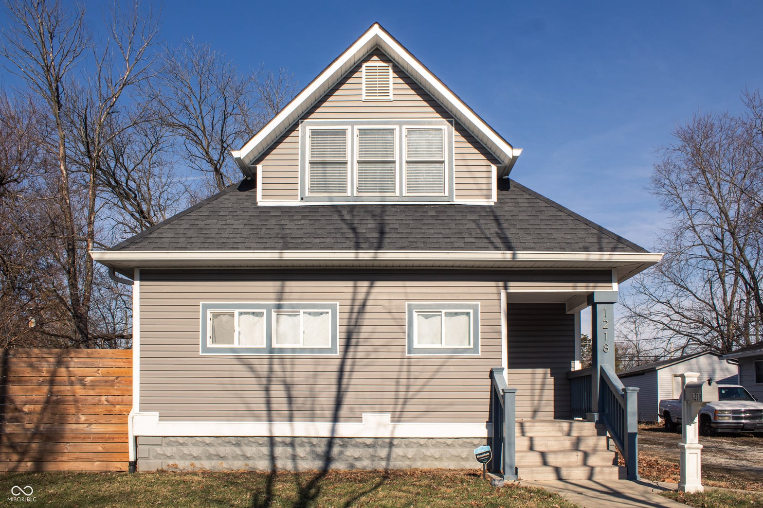 Side exterior at 1218 E Edwards Avenue, Indianapolis, IN
