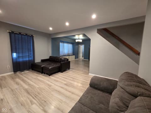 Living room at 1218 E Edwards Avenue, Indianapolis, IN