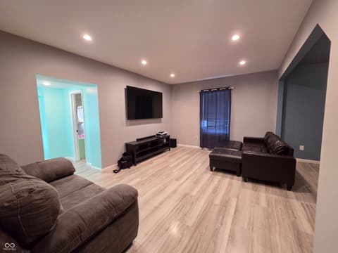 Living room at 1218 E Edwards Avenue, Indianapolis, IN