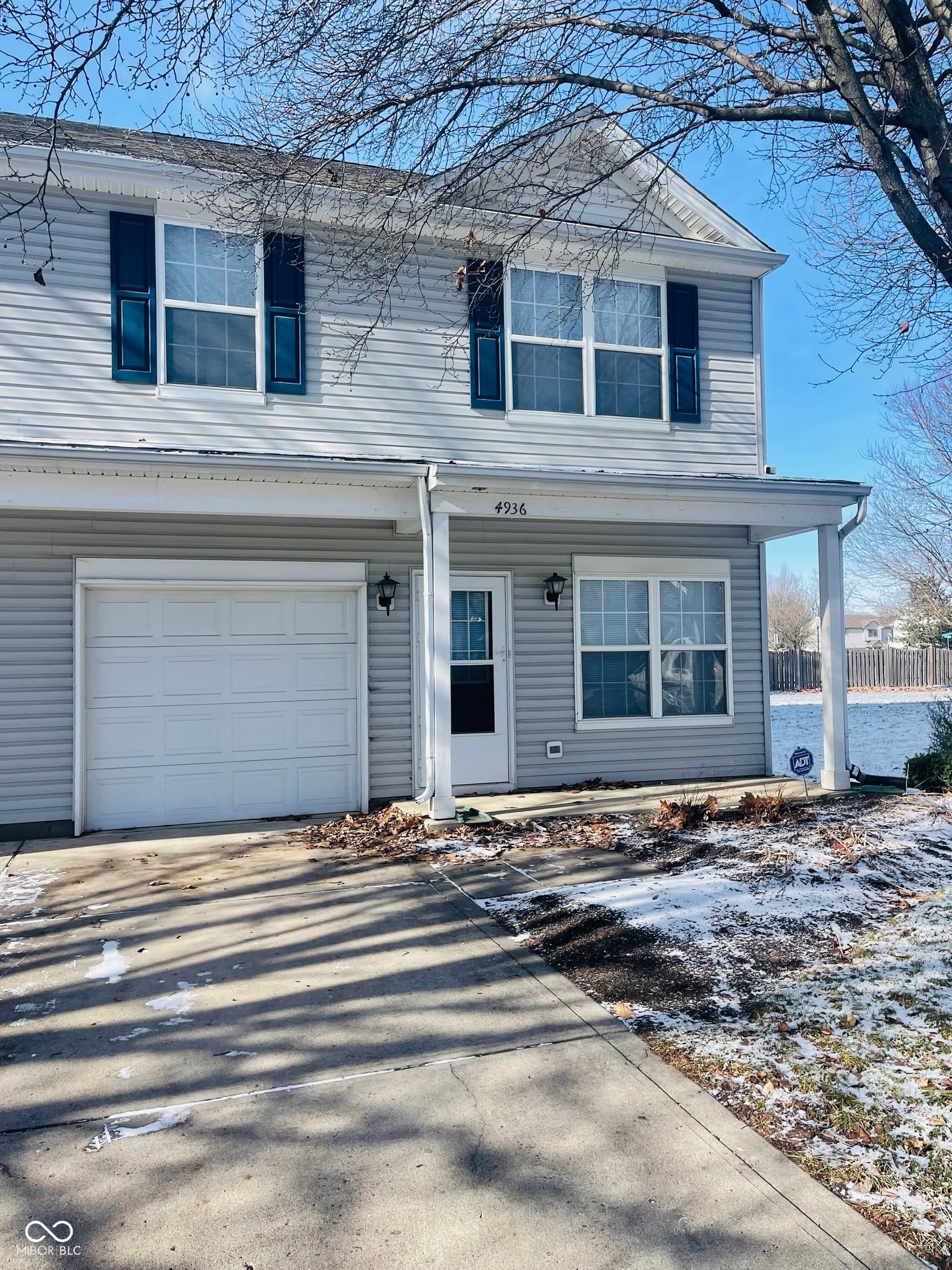 Front exterior at 4936 Tuscany Lane, Indianapolis, IN