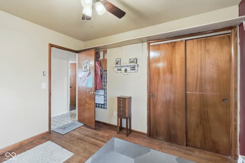 Bedroom at 60 Terrace Drive, Monrovia, IN