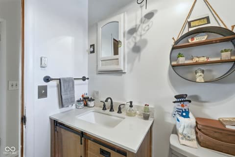 Bathroom at 60 Terrace Drive, Monrovia, IN