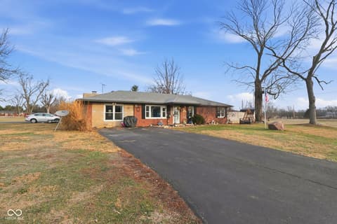 Front exterior at 60 Terrace Drive, Monrovia, IN