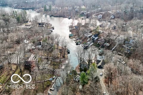 Aerial view at 8279 Aspen Drive, Nineveh, IN