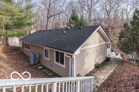Backyard at 8279 Aspen Drive, Nineveh, IN