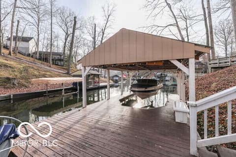 Dock — 8279 Aspen Drive, Nineveh, IN