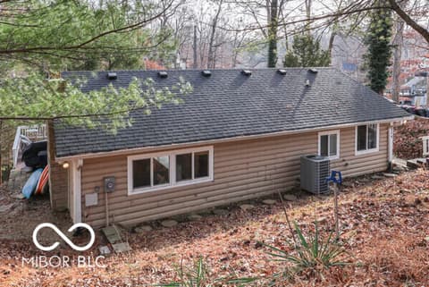 Backyard at 8279 Aspen Drive, Nineveh, IN