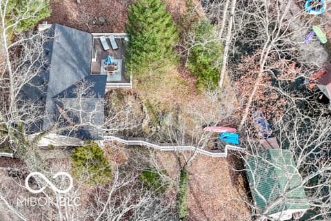 Aerial view at 8279 Aspen Drive, Nineveh, IN