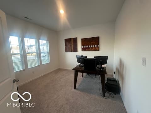 Home office at 6569 W Sailboat Drive, Greenfield, IN