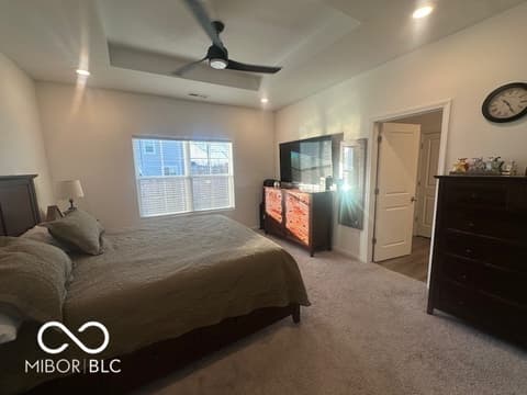 Bedroom at 6569 W Sailboat Drive, Greenfield, IN