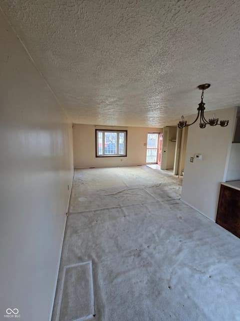Living room at 921 Waring Drive E, Indianapolis, IN