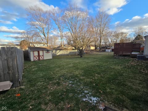 Yard at 921 Waring Drive E, Indianapolis, IN