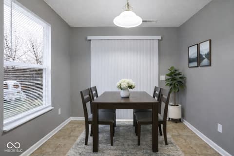 Dining room at 48 Gazebo Drive, Indianapolis, IN