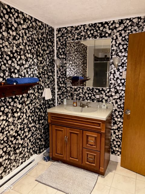 Bathroom at 6427 Buffalo Drive, Nineveh, IN