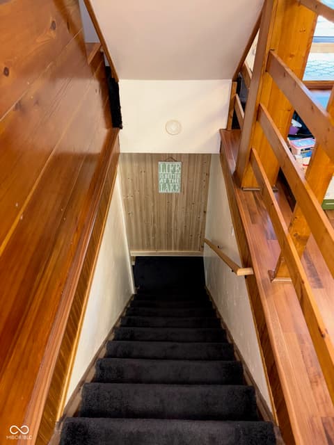 Stairs — 6427 Buffalo Drive, Nineveh, IN