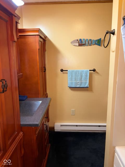 Bathroom at 6427 Buffalo Drive, Nineveh, IN
