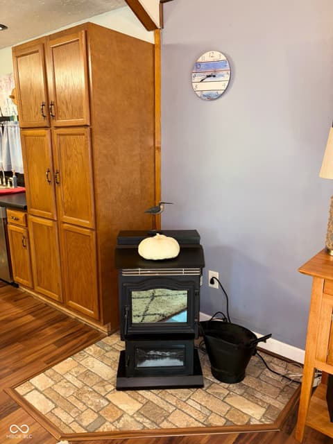 Living room at 6427 Buffalo Drive, Nineveh, IN