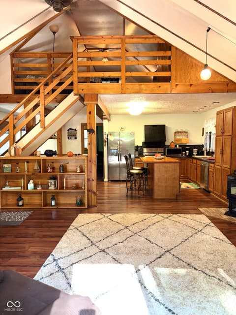 Living room at 6427 Buffalo Drive, Nineveh, IN