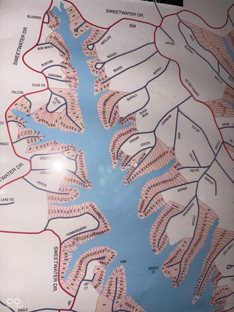 Map — 6427 Buffalo Drive, Nineveh, IN