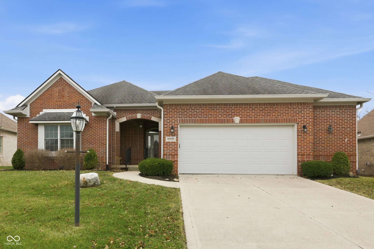 Front exterior at 10121 Pyrite Court, Noblesville, IN