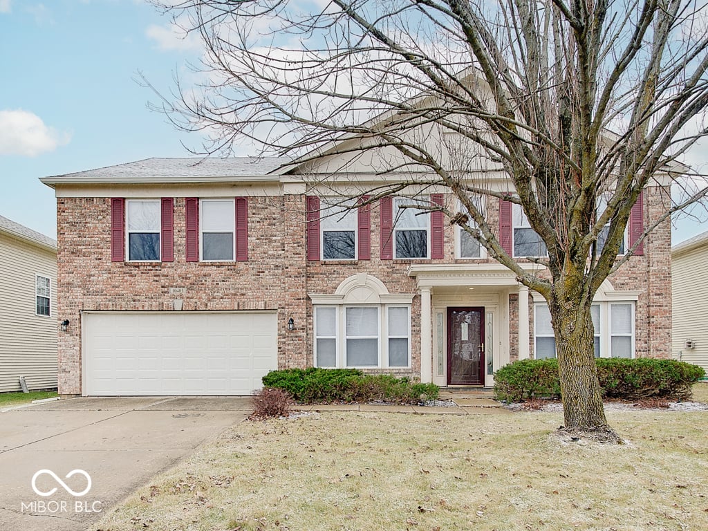Front exterior at 10403 Bicknell Circle, Fishers, IN