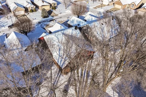 Aerial view at 1065 Alydar Circle, Indianapolis, IN