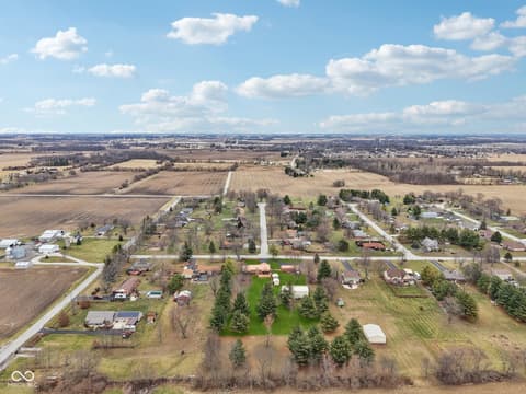 Aerial view at 2579 Cardinal Drive, Pittsboro, IN