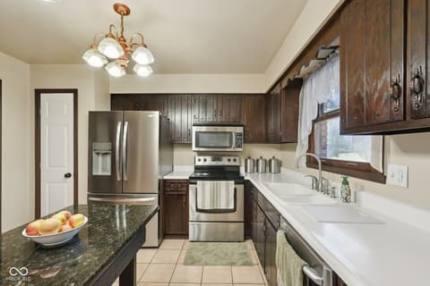 Kitchen at 2579 Cardinal Drive, Pittsboro, IN