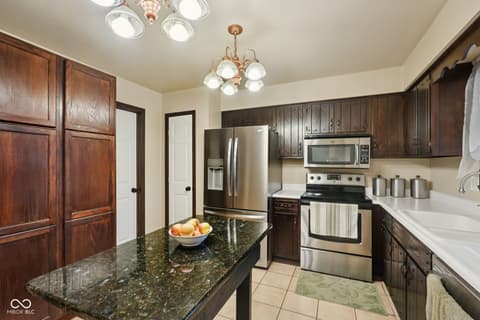 Kitchen at 2579 Cardinal Drive, Pittsboro, IN