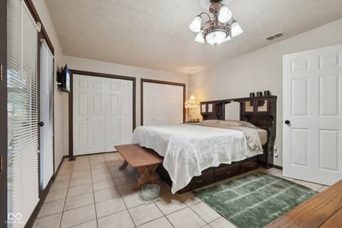 Bedroom at 2579 Cardinal Drive, Pittsboro, IN