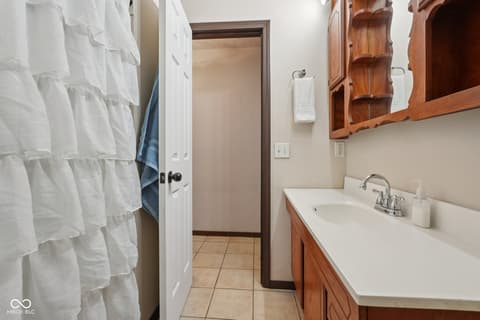 Bathroom at 2579 Cardinal Drive, Pittsboro, IN