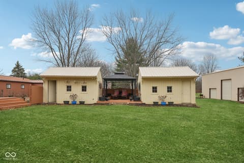 Backyard at 2579 Cardinal Drive, Pittsboro, IN