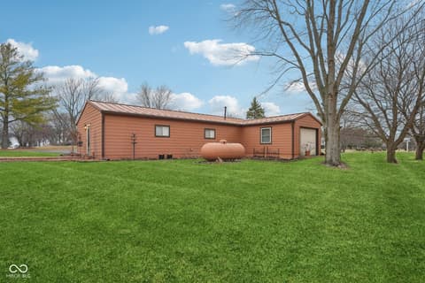 Backyard at 2579 Cardinal Drive, Pittsboro, IN