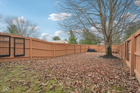 Yard at 2579 Cardinal Drive, Pittsboro, IN