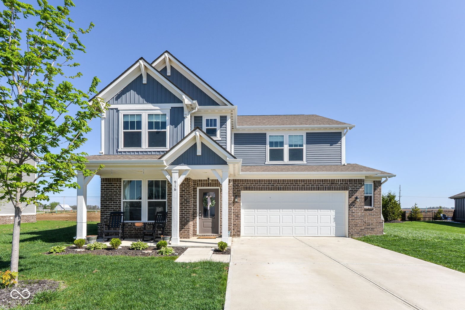 Front exterior at 916 Alba Drive, Lebanon, IN