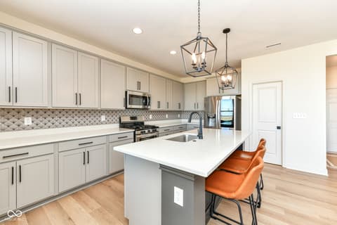 Kitchen at 916 Alba Drive, Lebanon, IN
