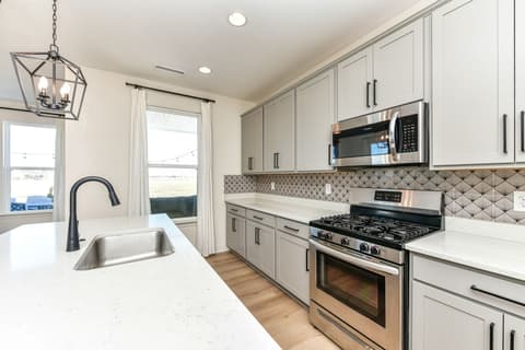 Kitchen at 916 Alba Drive, Lebanon, IN